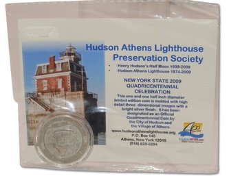 Hudson Athens (new York) Lighthouse Medallion