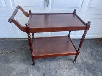 Vintage Bombay Company English Serving Trolley Bar Cart