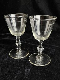 Vintage Coupe Glasses