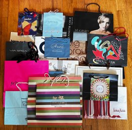 Over 20 Shopping Bags From Famous & High End New York Stores