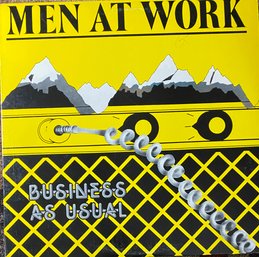 MEN AT WORK - BUSINESS AS USUAL- FC37978 VINYL LP - VERY GOOD CONDITION W/ SLEEVE