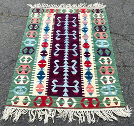 An Afgani Tribal Wool Rug