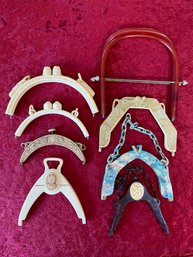 Celluloid Purse Frame Clasps Lot 19 Antique Vintage Art Deco Nouveau Victorian