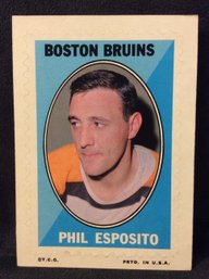 1970-71 Topps OPC Phil Esposito Hockey Sticker