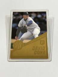 Danbury Mint 22kt Gold Leaf 1999 World Series NY Yankees David Cone Sealed