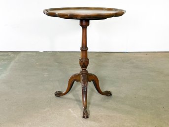 A Vintage Mahogany Pie Crust Table