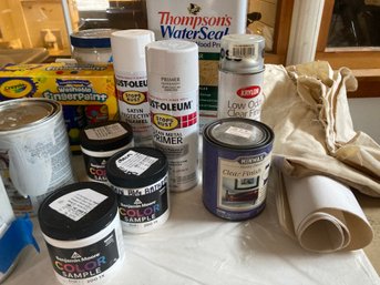 Large Paint And Misc Lot