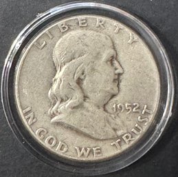 1952 Ben Franklin Half Dollar