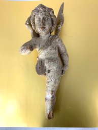 Antique Carved Putti/Angel Figure Fragment