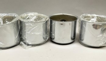 4 Vintage Chrome Chevy Truck Caps