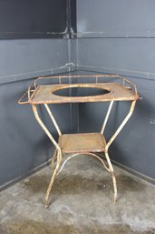 Vintage Metal Washstand