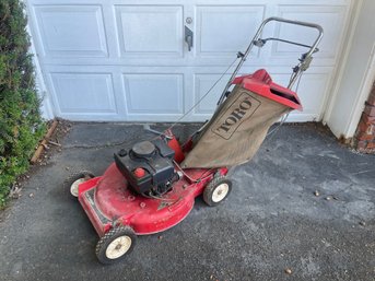 Toro Rear Bagger Deluxe Power Drive