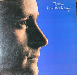 PHIL COLLINS- HELLO I MUST BE GOING - LP 80035-1 - 1982 - VERY GOOD CONDITION - W/ Sleeve