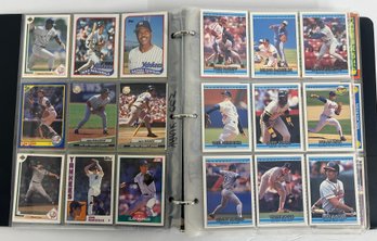 Binder Full Of 1980s-2000s Baseball Cards