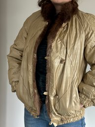 Vintage Revillon Reversible Fur Lined Jacket