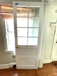 An 8 Lite Wood Door - 1X1