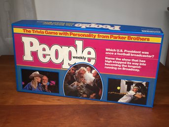 NEVER USED And Rare / Scarce 1984 PEOPLE MAGAZINE Trivia Game If You Like The 1980's - YOU WILL LOVE THIS ! !