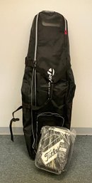 Nice Taylor Made Travel Golf Bag & NEW Titleist Golf Travel Gear Bag (A)