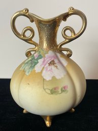 Antique Handpainted Nippon Porcelain Vase