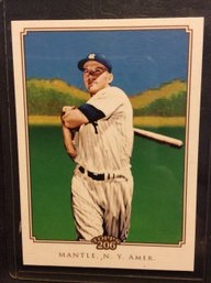 2010 Topps T-206 Mickey Mantle - K