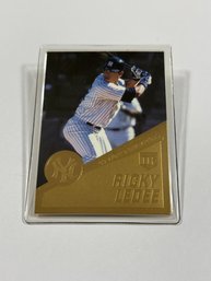 Danbury Mint 22kt Gold Leaf 1999 World Series NY Yankees Ricky Ledee Sealed