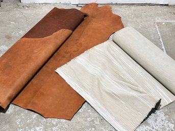 Fine Leather Hide And Exquisite Weaving - Great For Projects