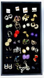Collection Of 32 Pairs Of Estate Earrings
