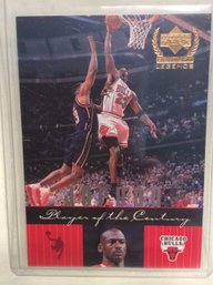 1999 Upper Deck Legends Player Of The Century Michael Jordan - K