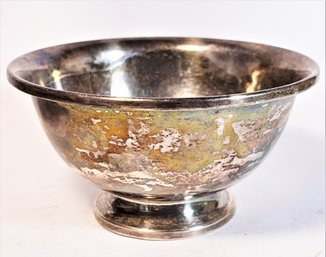 FB Rogers Sterling Silver Footed Bowl (minor Dent To Base) 91.6 Grams