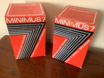 Minimus 7 Pair Of Speakers