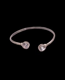 Vintage Flexible Sterling Silver Cuff Style Bracelet