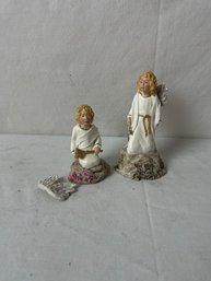 Faith And Hope Angels Set - Hestia Companions Nativity 1 Of 2