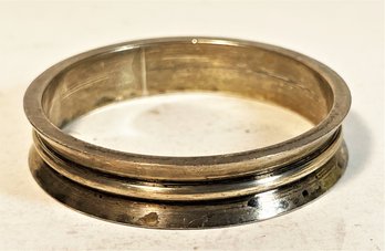 Sterling Silver Napkin Ring - Heavy - French 28.2 Grams Hallmarked