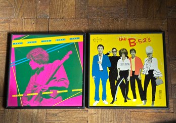 B-52's And The Kinks Album Art Framed