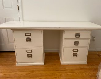 Pottery Barn Bedford Desk With 5 Drawers