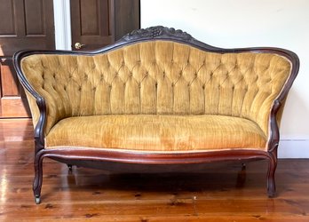 A 19th Century Victorian Settee