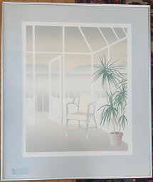 Framed Signed And Numbered Lithograph By Bob Sanders