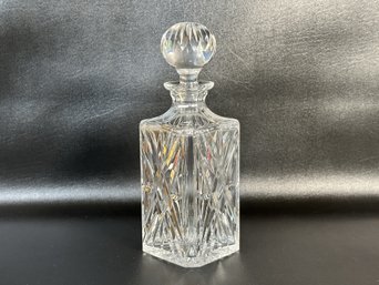 A Sparkling Vintage Decanter In Quality Cut Crystal