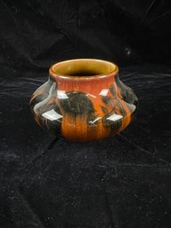 Rookwood Pottery Vase With Leaf Motif