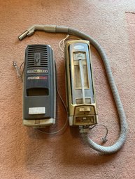 A Pair Of Vacuum's Electrolux Advantage Series & Super J