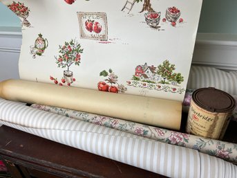 Vintage Wallpaper & Paint Grouping
