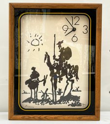 A Vintage Picasso Themed Wall Clock