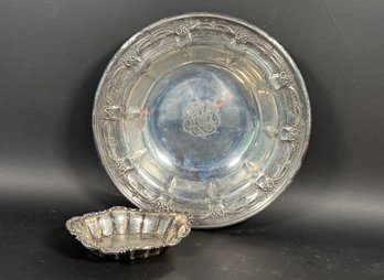 A Pair Of Vintage Sterling Silver Bowls (506g/16.26 TO)