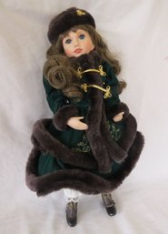 Victorian Style Franklin Mint Heirloom Doll