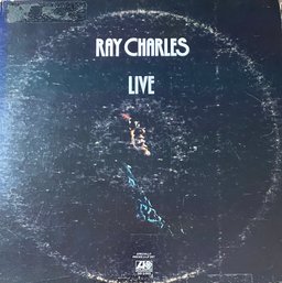 RAY CHARLES - LIVE - 2 LP - VINYL RECORD - SD2-503