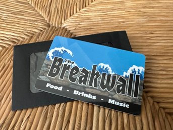 The Breakwall - Food - Drinks - Music Gift Certificate