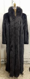 Marvelous Vintage Floor Length Mink Coat- Size 12