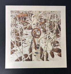 Bev Doolittle Three More For Breakfast Limited Edition Singed Print 77/20000 With Papers