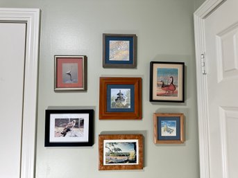 Beautiful Montage Of Framed Nature Art