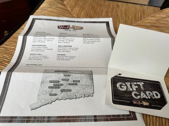 Wood N Tap Gift Certificate